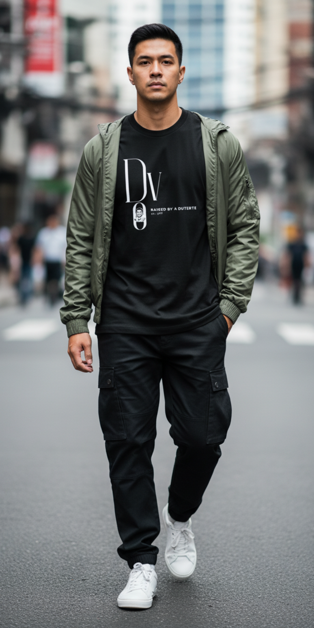 DVO Raised By A Duterte (White Ink)