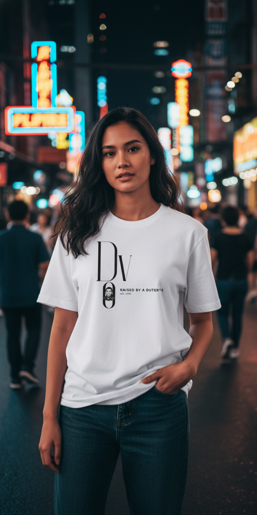 DVO Raised By A Duterte (Black Ink)
