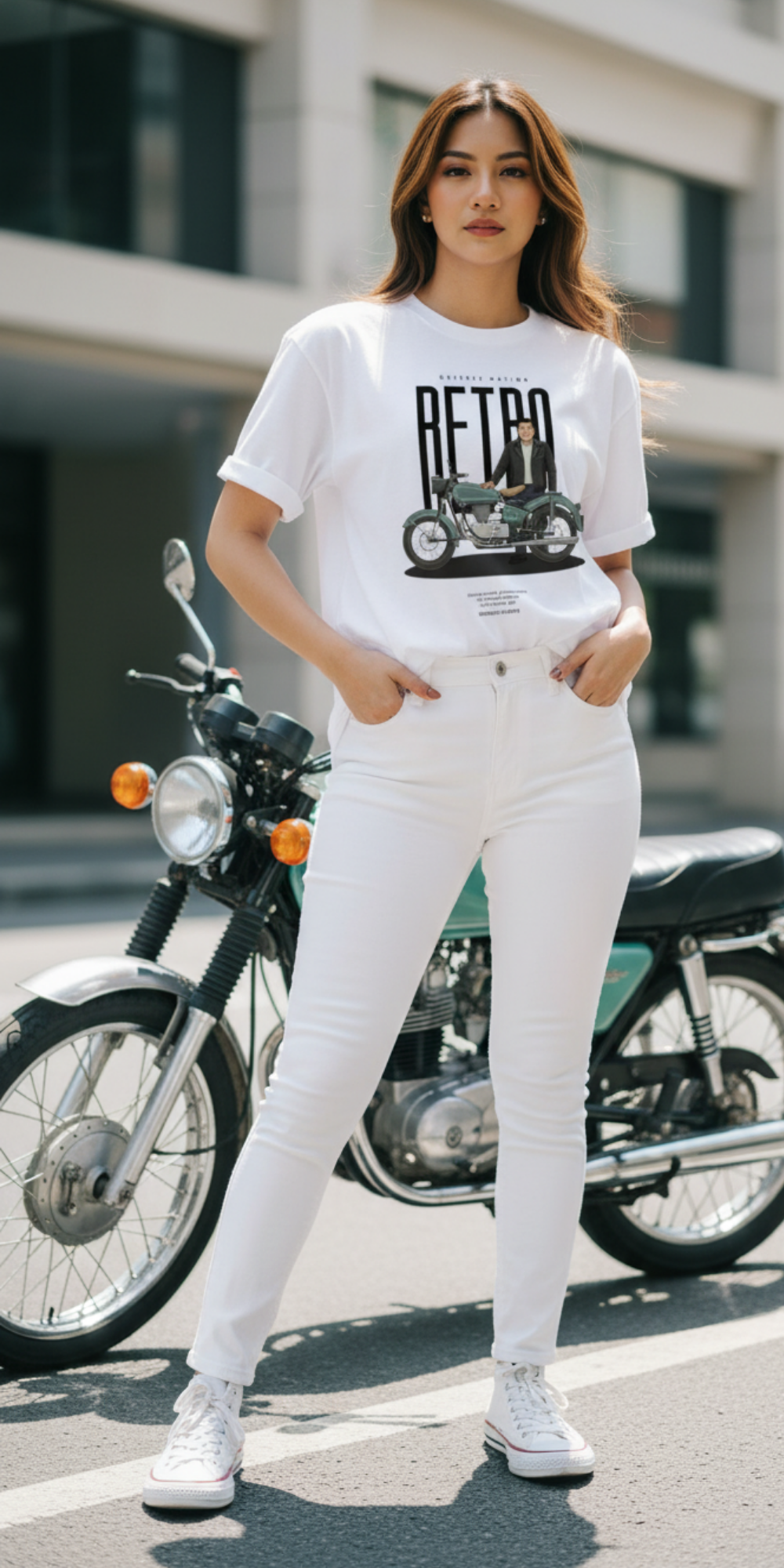 Retro Motorcycle