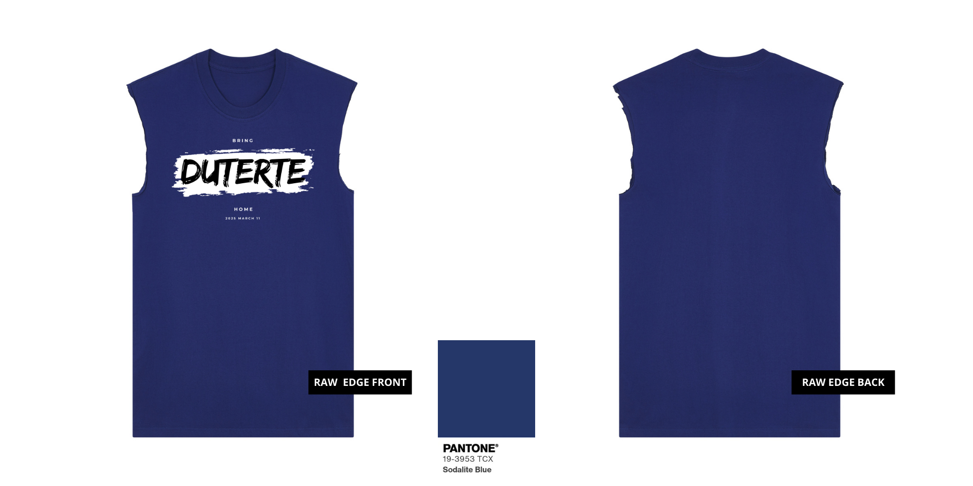 Bring Duterte Home Paint (White Ink)