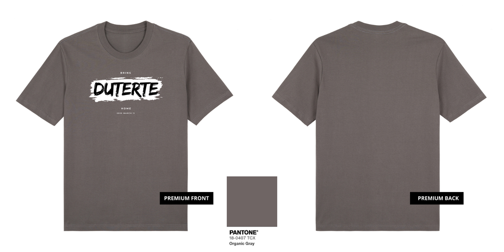 Bring Duterte Home Paint (White Ink)