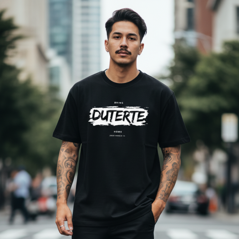 Bring Duterte Home Paint (White Ink)