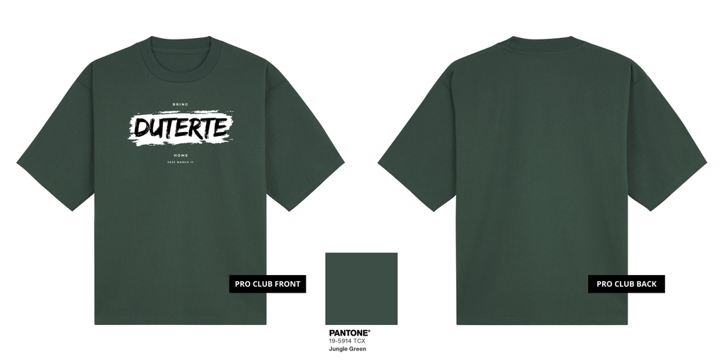 Bring Duterte Home Paint (White Ink)