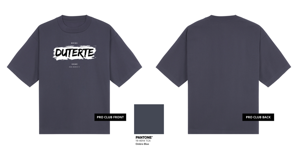 Bring Duterte Home Paint (White Ink)