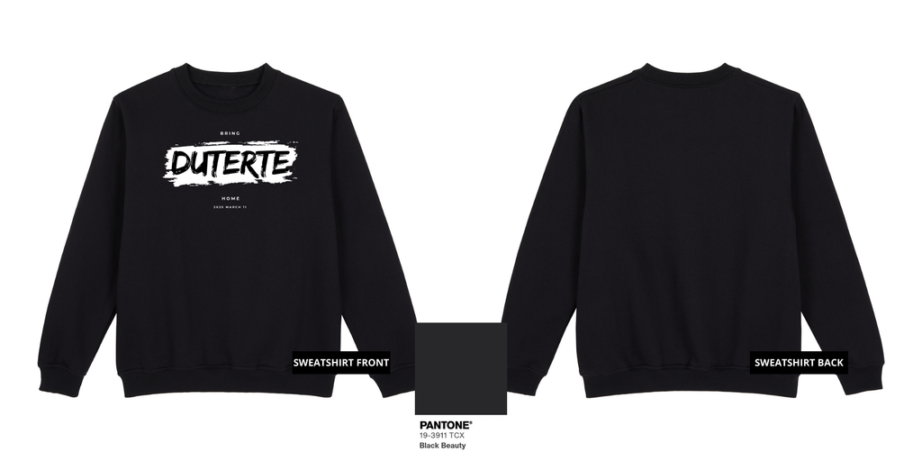 Bring Duterte Home Paint (White Ink)