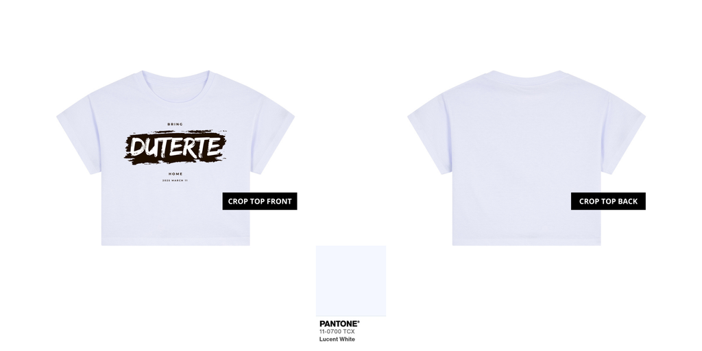 Bring Duterte Home Paint (Black Ink)