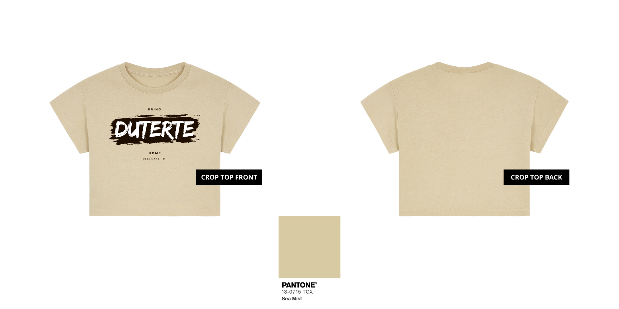 Bring Duterte Home Paint (Black Ink)