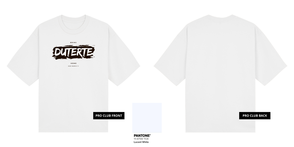 Bring Duterte Home Paint (Black Ink)