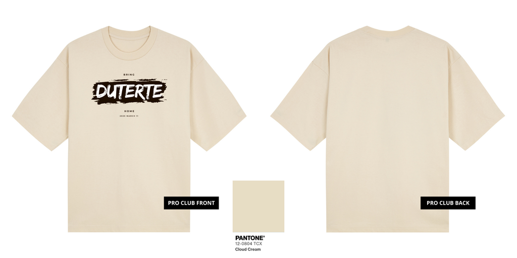 Bring Duterte Home Paint (Black Ink)