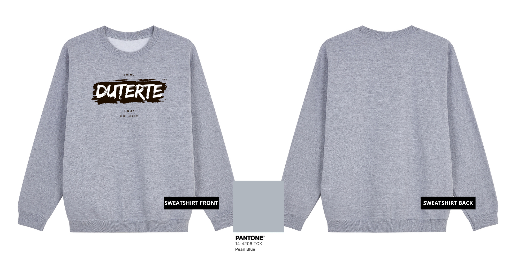 Bring Duterte Home Paint (Black Ink)