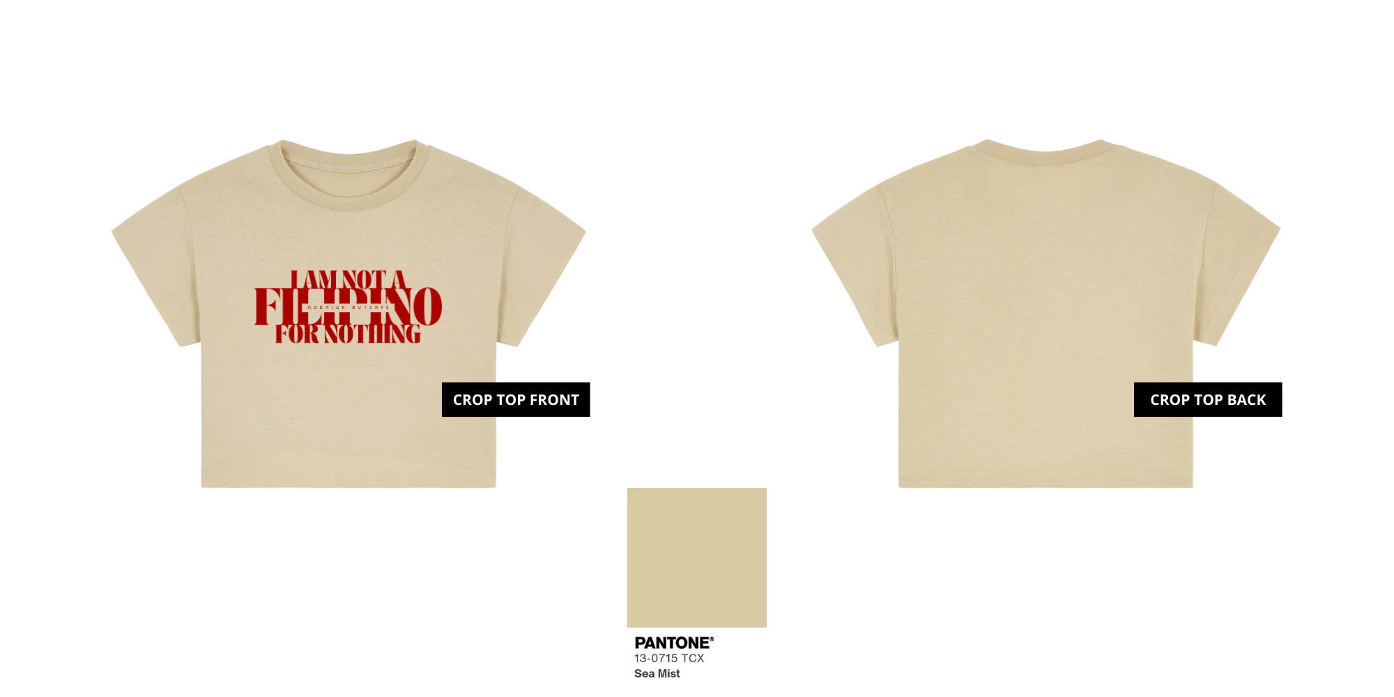 I Am Not A Filipino (Red Ink)