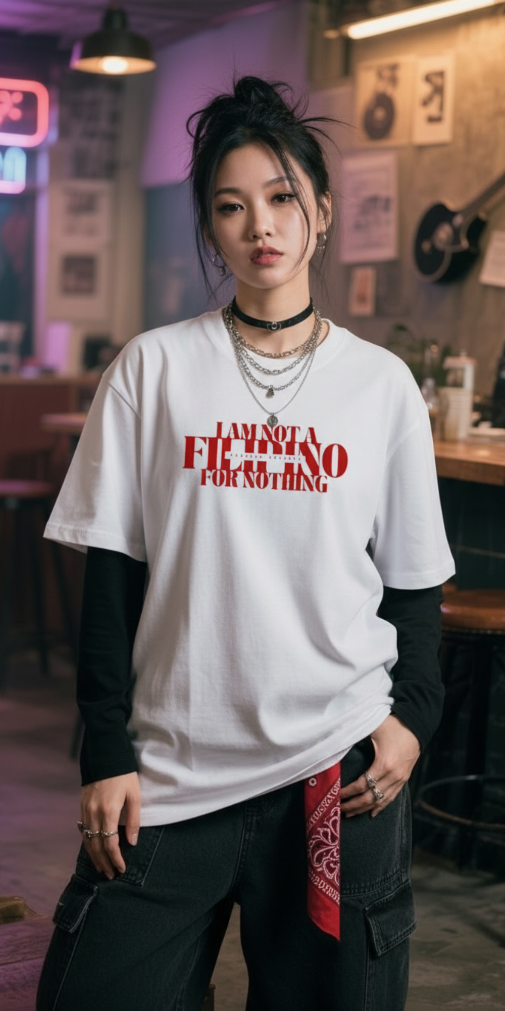 I Am Not A Filipino (Red Ink)