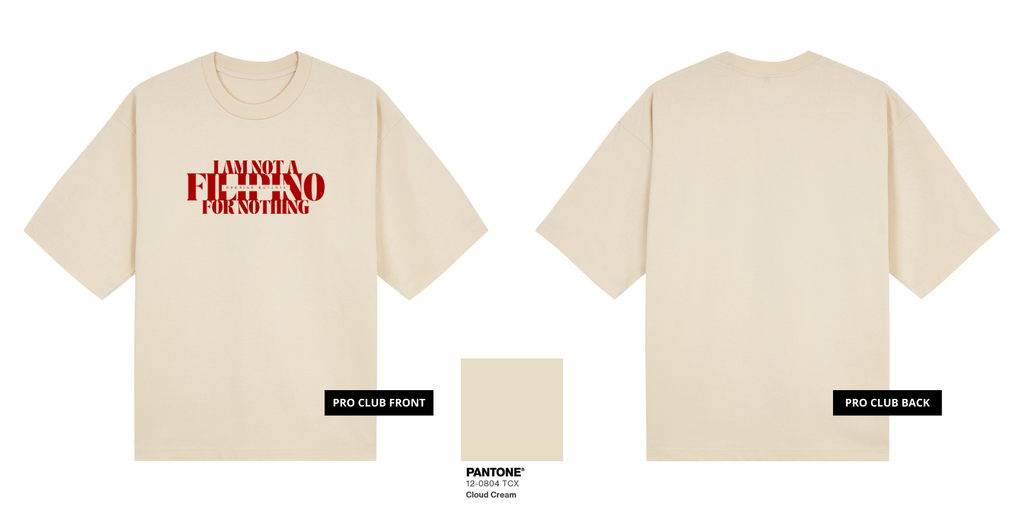 I Am Not A Filipino (Red Ink)