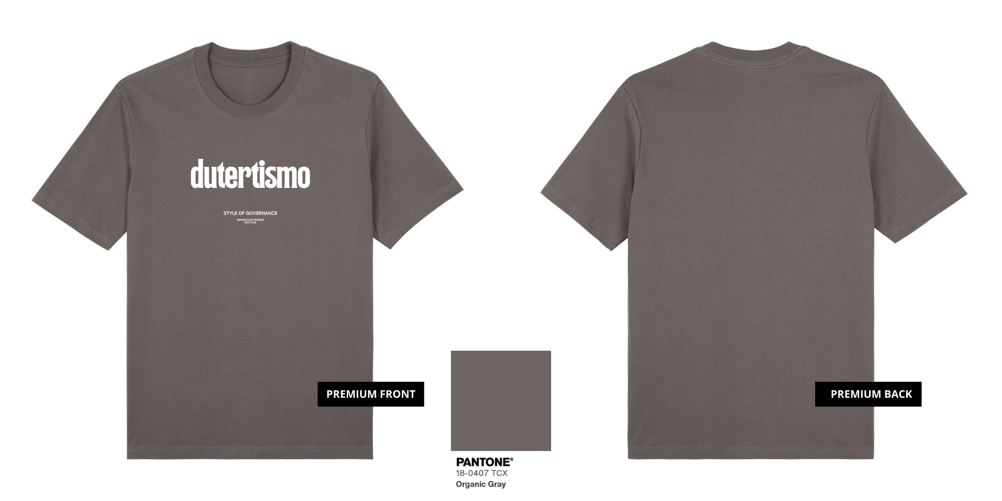 Dutertismo El Fili (White Ink)