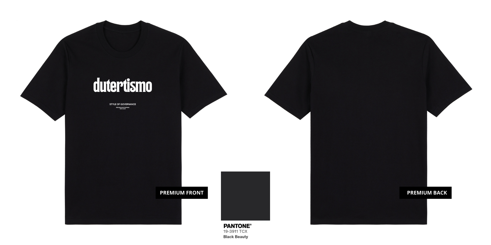 Dutertismo El Fili (White Ink)