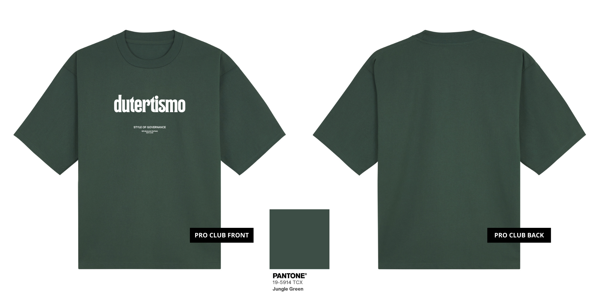 Dutertismo El Fili (White Ink)