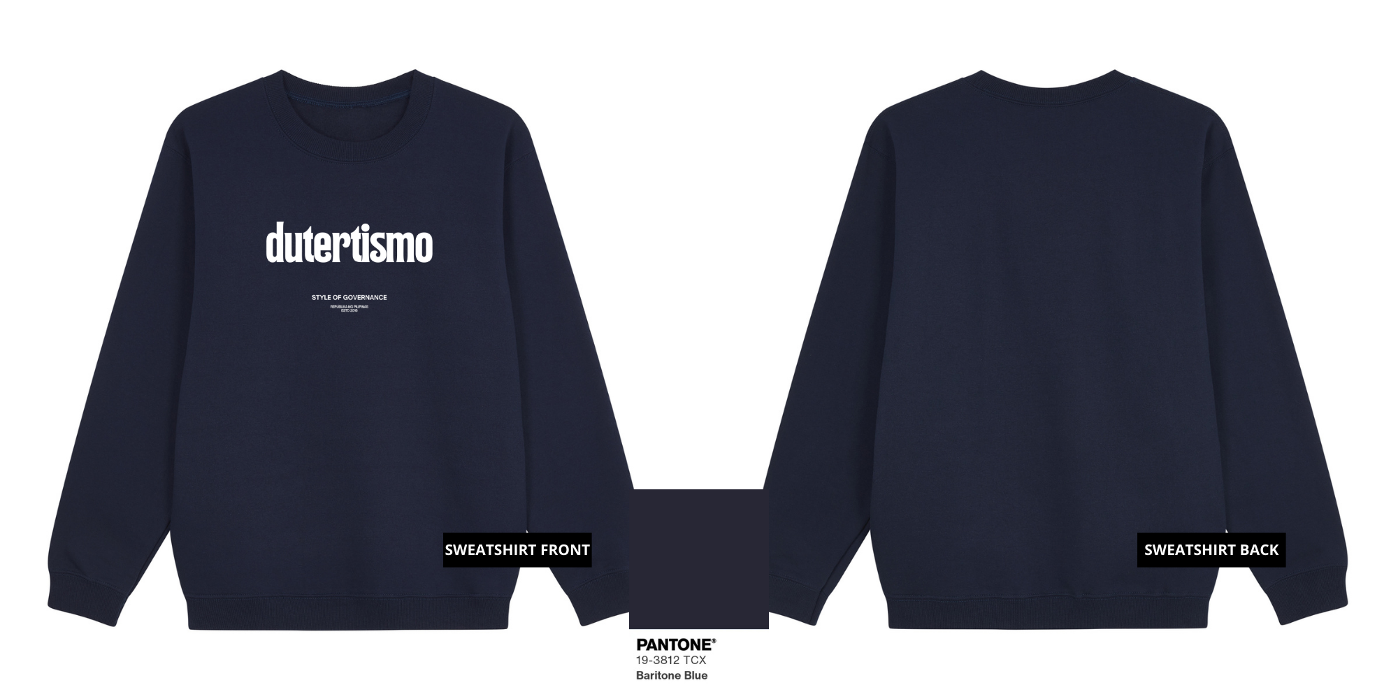 Dutertismo El Fili (White Ink)