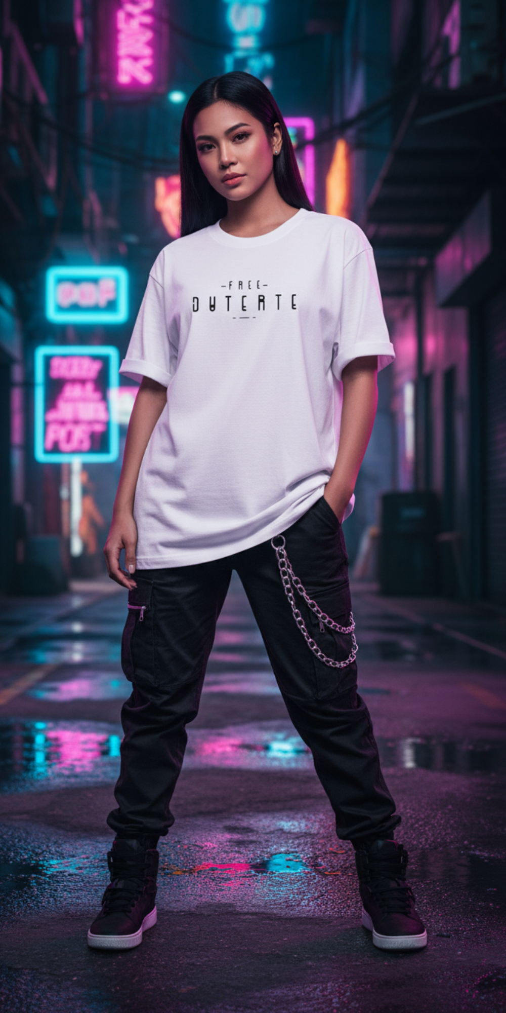 Free Duterte Surf (Black Ink)