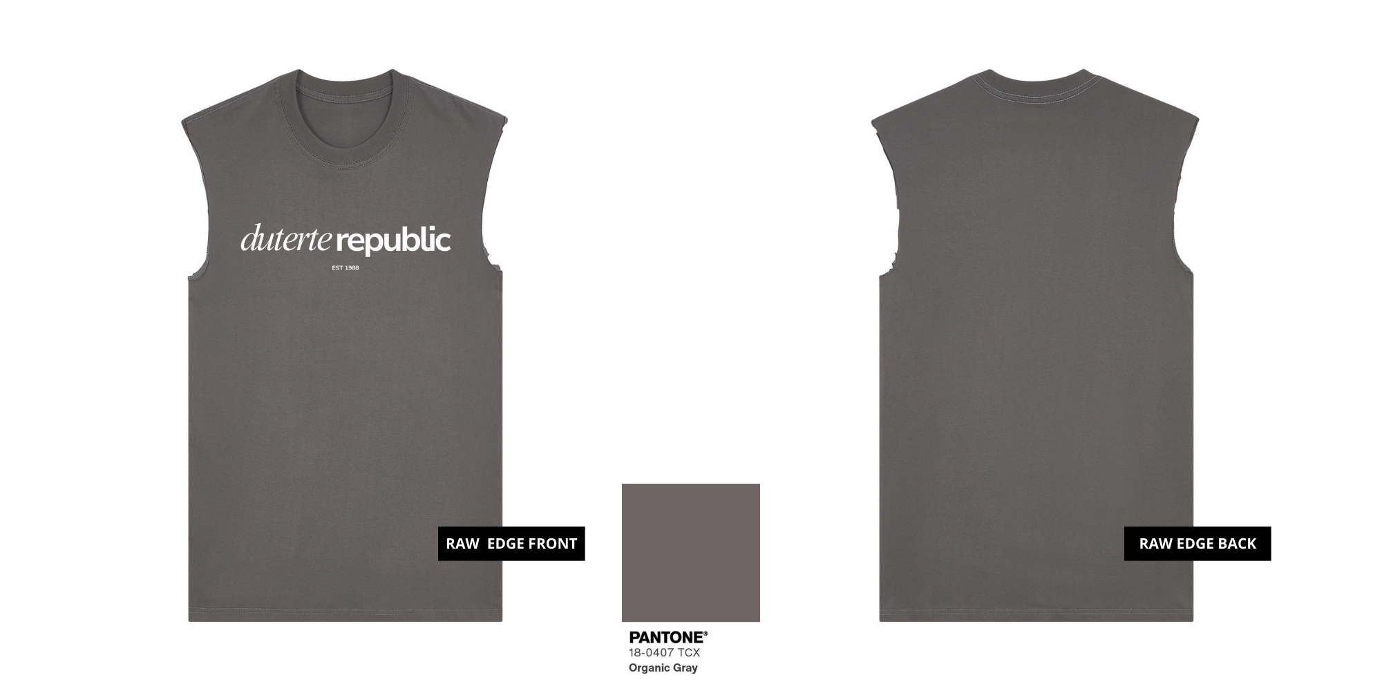 Duterte Republic Italic Bold (White Ink)