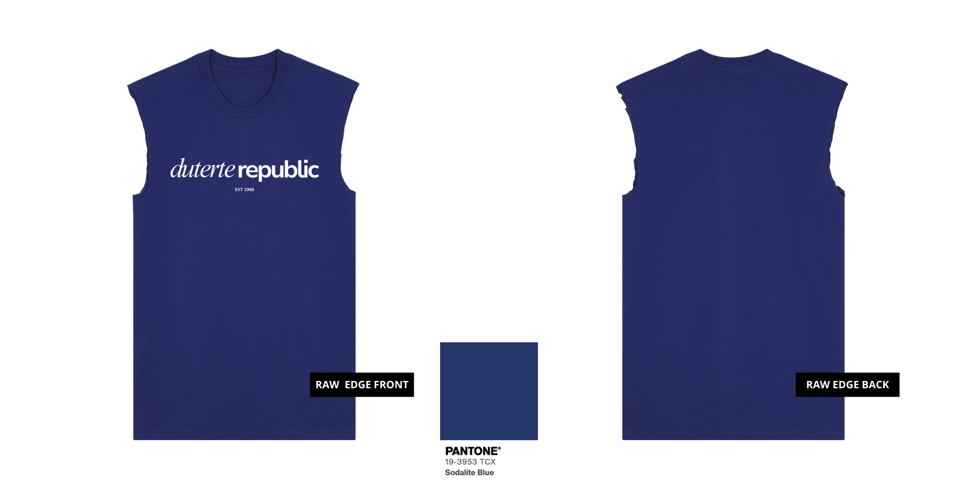 Duterte Republic Italic Bold (White Ink)
