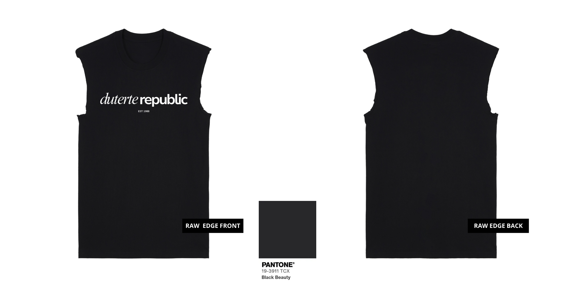 Duterte Republic Italic Bold (White Ink)