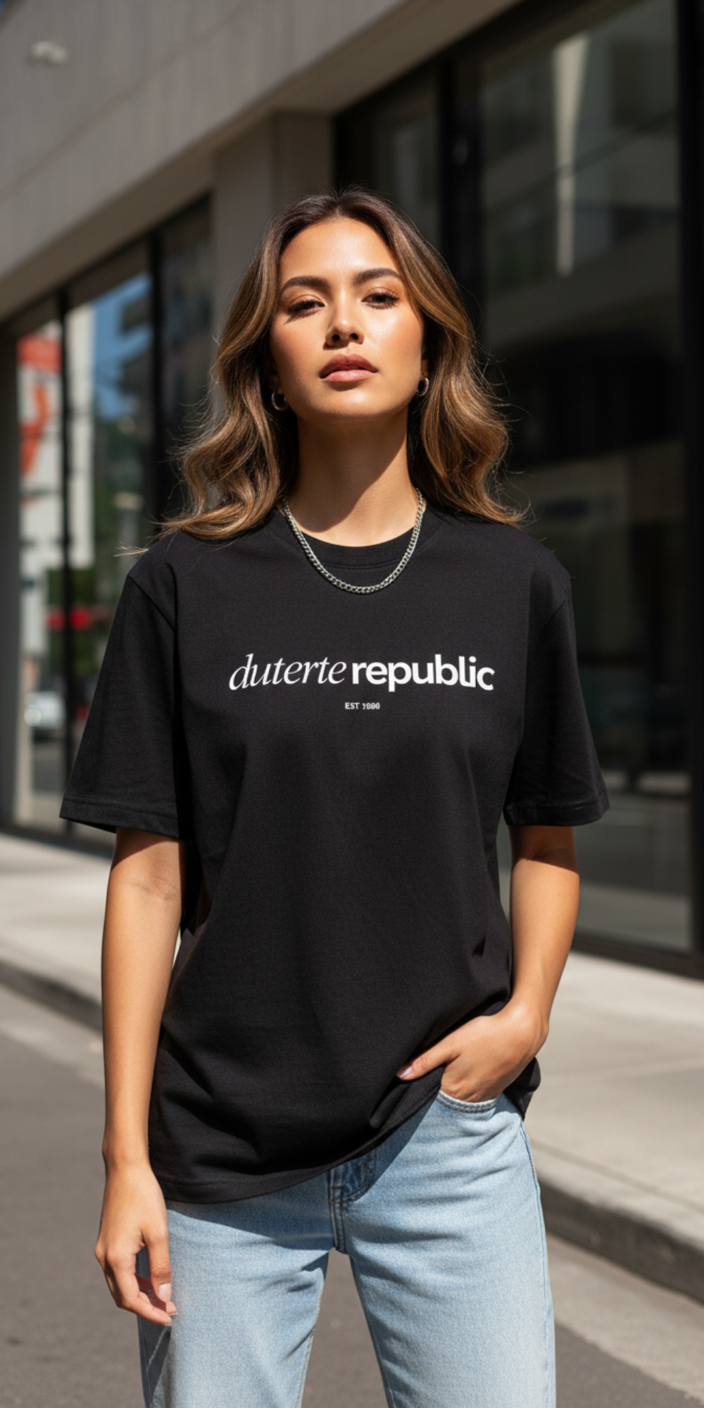 Duterte Republic Italic Bold (White Ink)