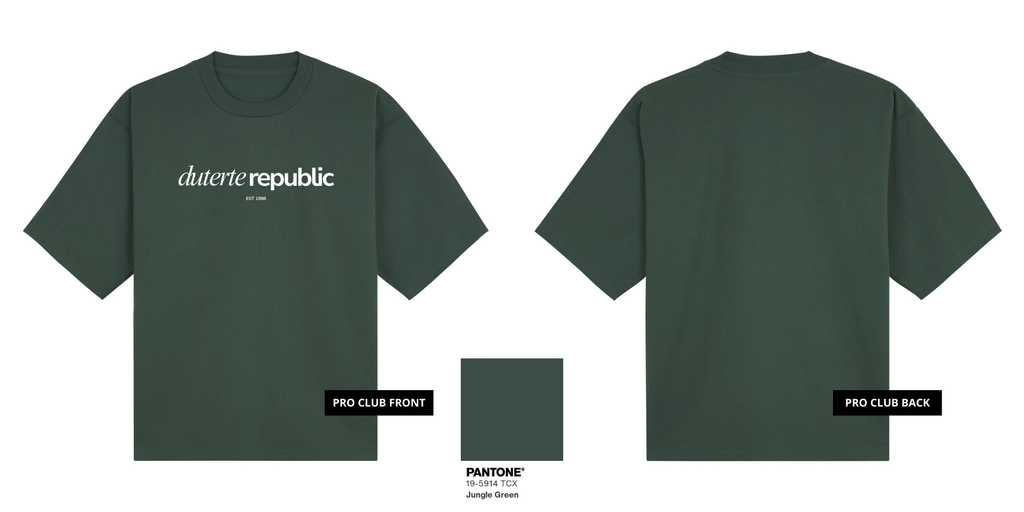 Duterte Republic Italic Bold (White Ink)