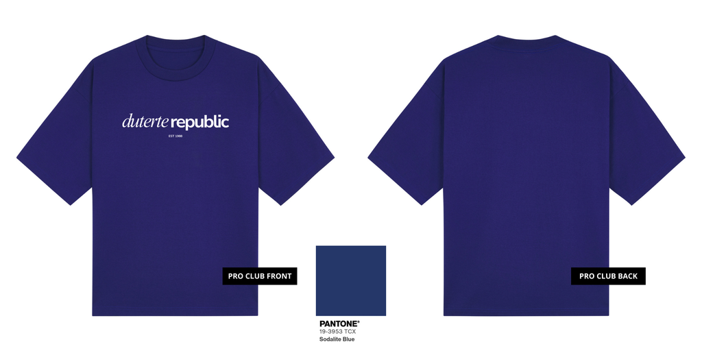 Duterte Republic Italic Bold (White Ink)