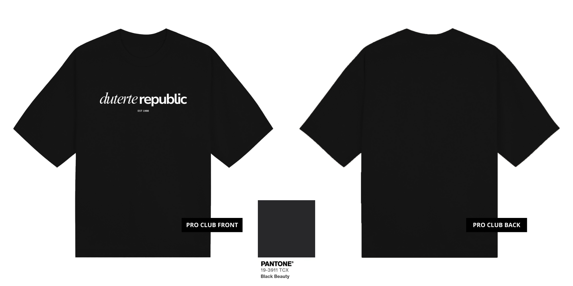 Duterte Republic Italic Bold (White Ink)