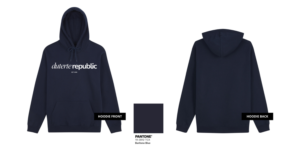 Duterte Republic Italic Bold (White Ink)