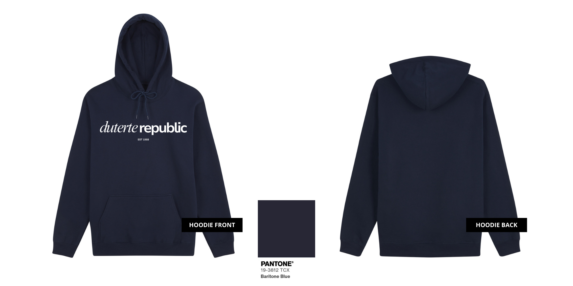 Duterte Republic Italic Bold (White Ink)